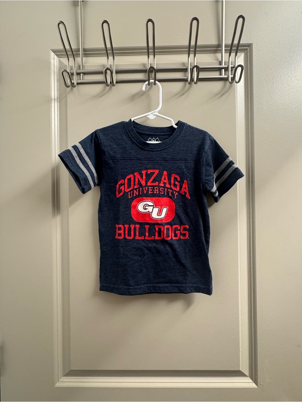 Gonzaga Bulldogs Kids Navy Blue Graphic Tee - Wes and Willy